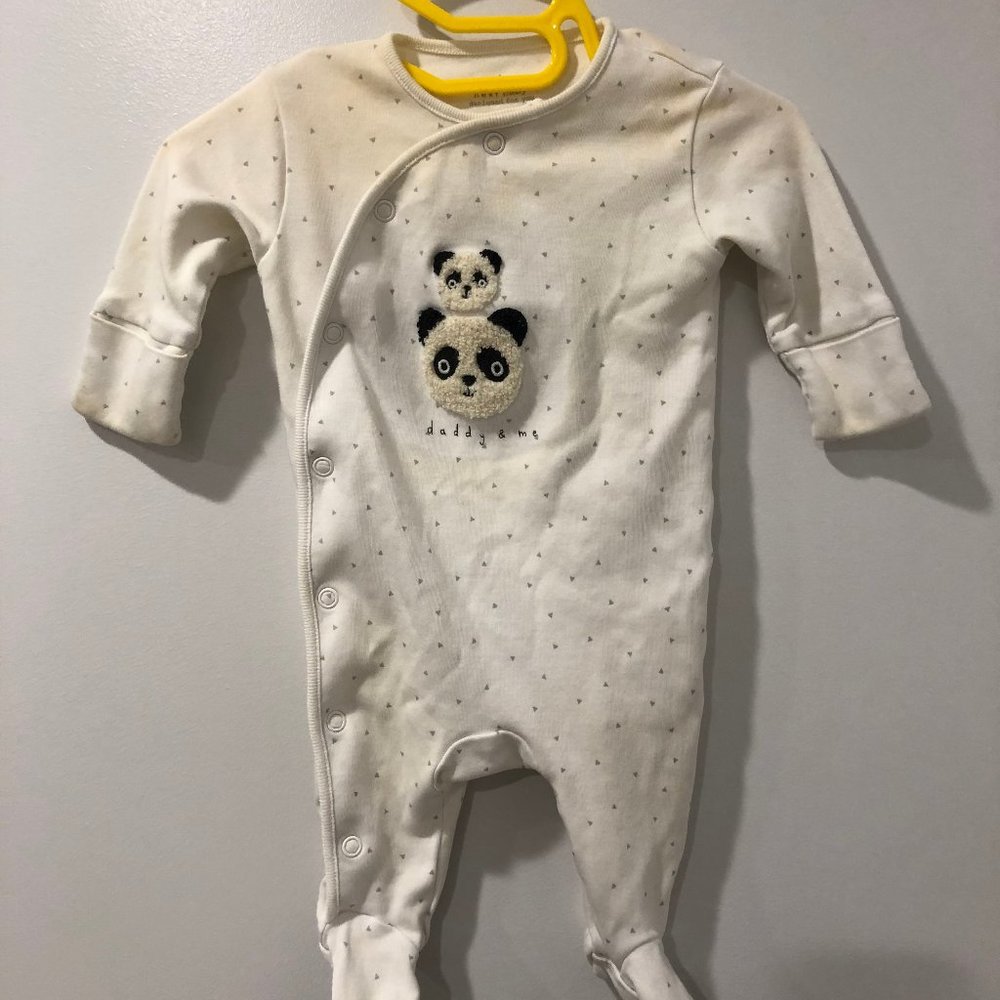 Next Pandas Daddy & Me Footie Newborn